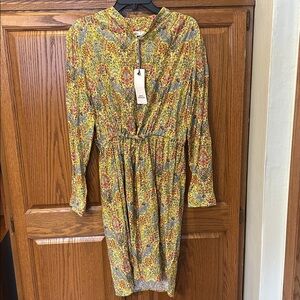 0039 Italy Moss Dress Viscose